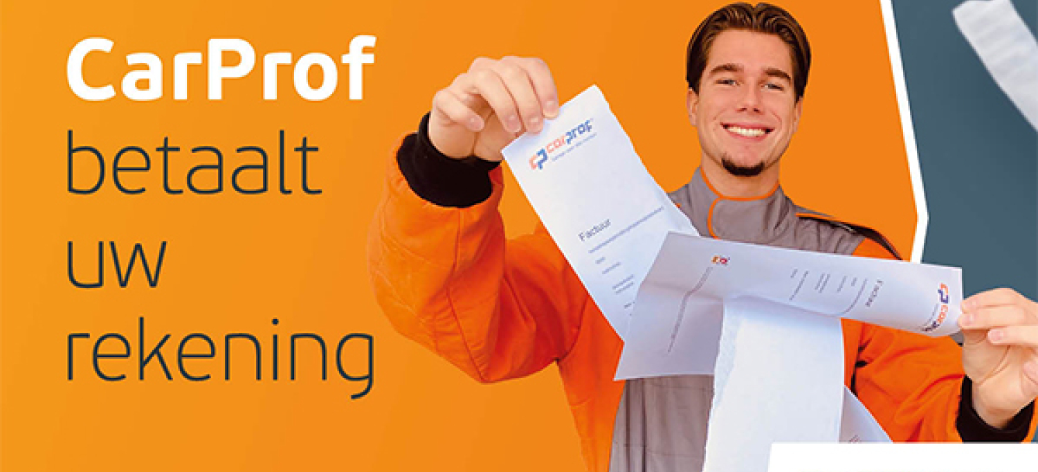 CarProf betaalt uw rekening